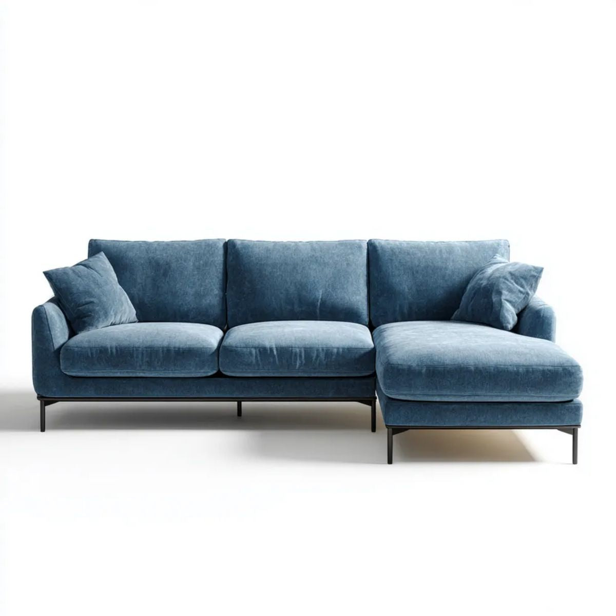 Sofa, 3-osobowa sofa z syrop z syrop z syrop z melancholii w oleju, 275 x 160 x 85 cm